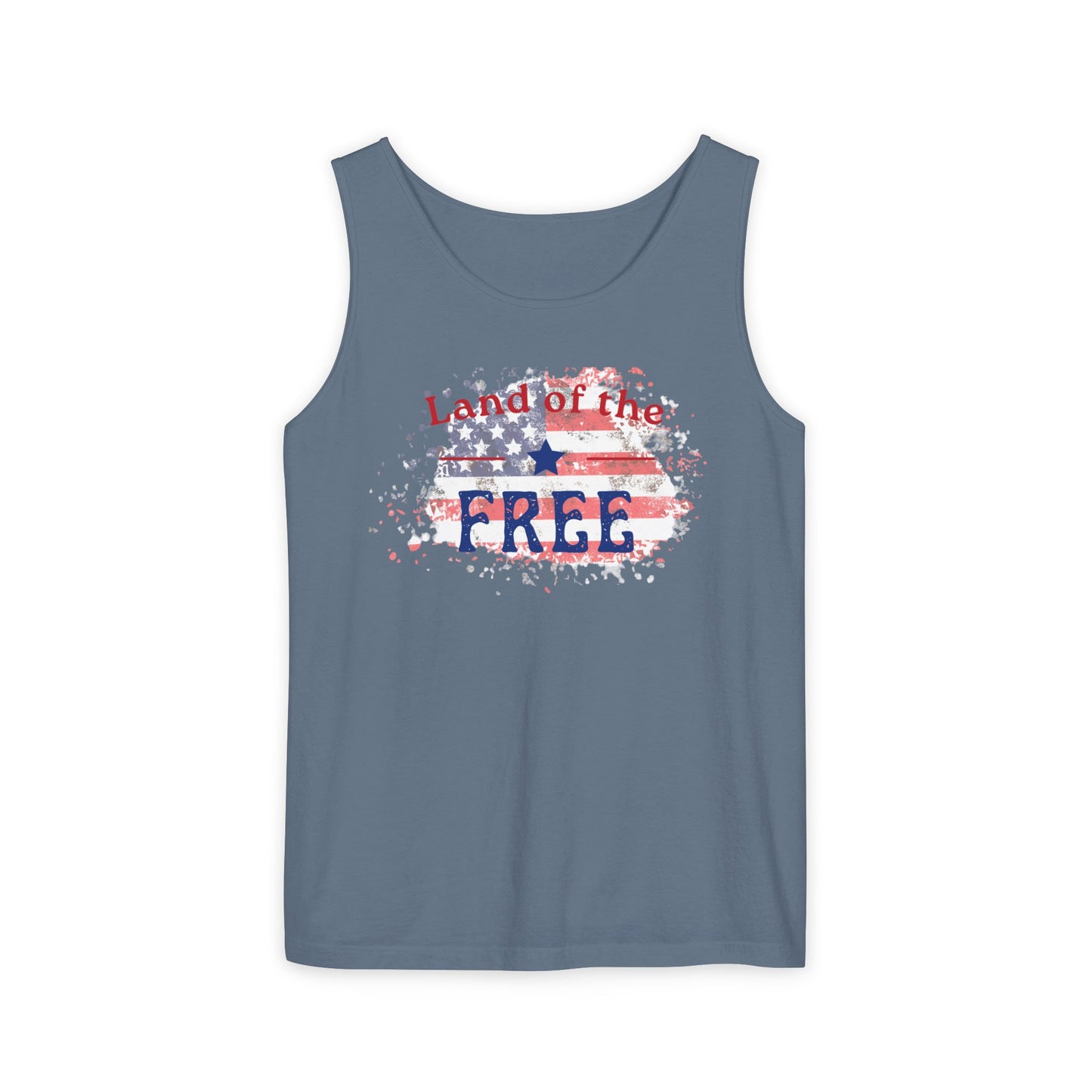 Land of the Free Tank Top | Soft Cotton Casual Wear