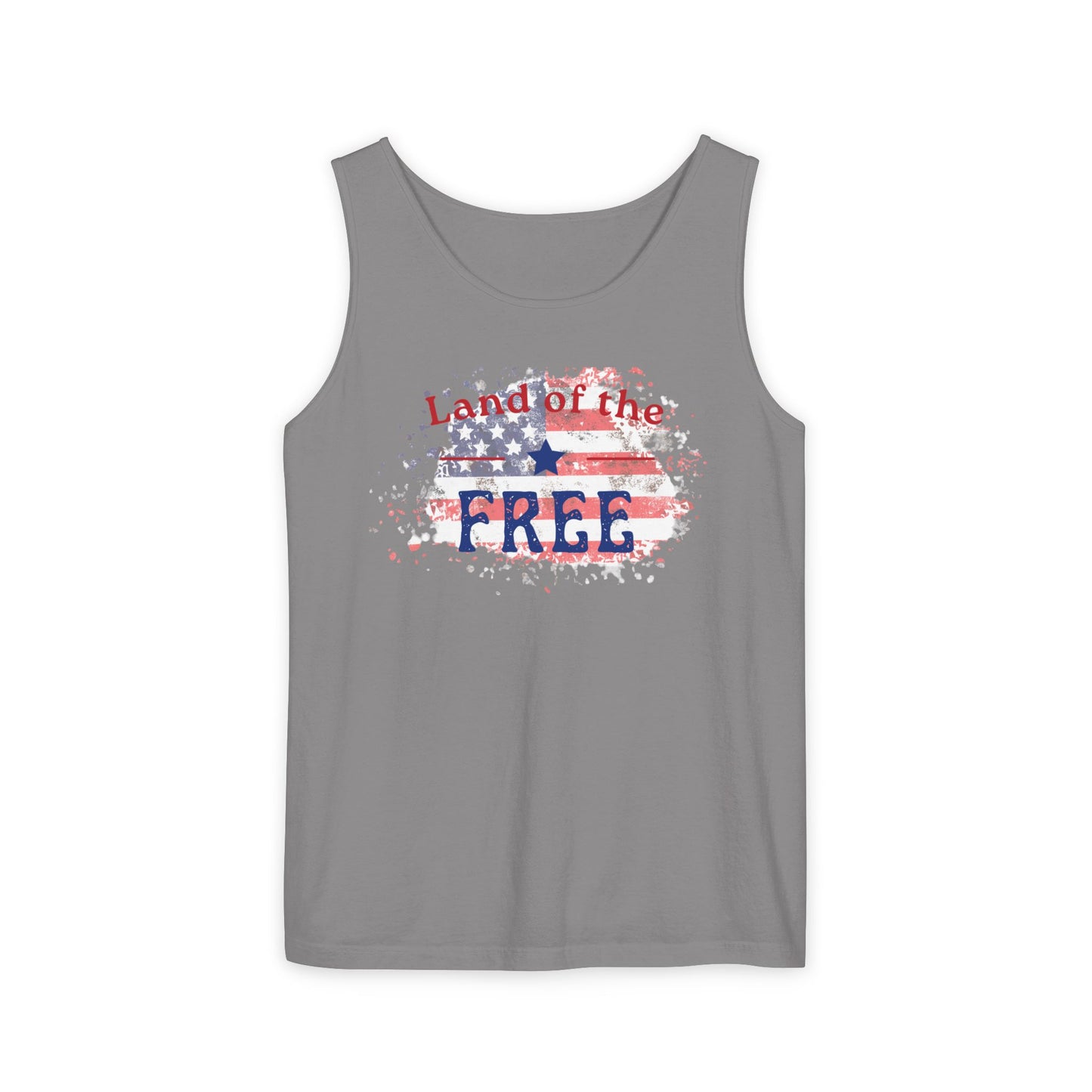 Land of the Free Tank Top | Soft Cotton Casual Wear