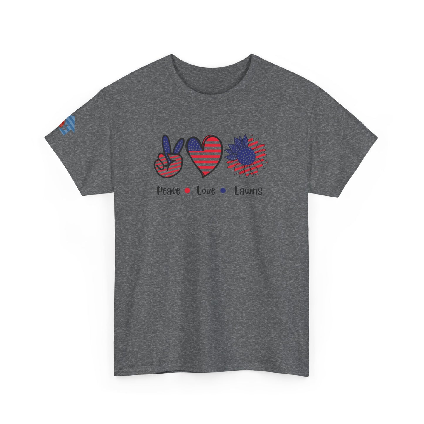 Peace Love Lawns T-Shirt | Stylish Graphic Tees