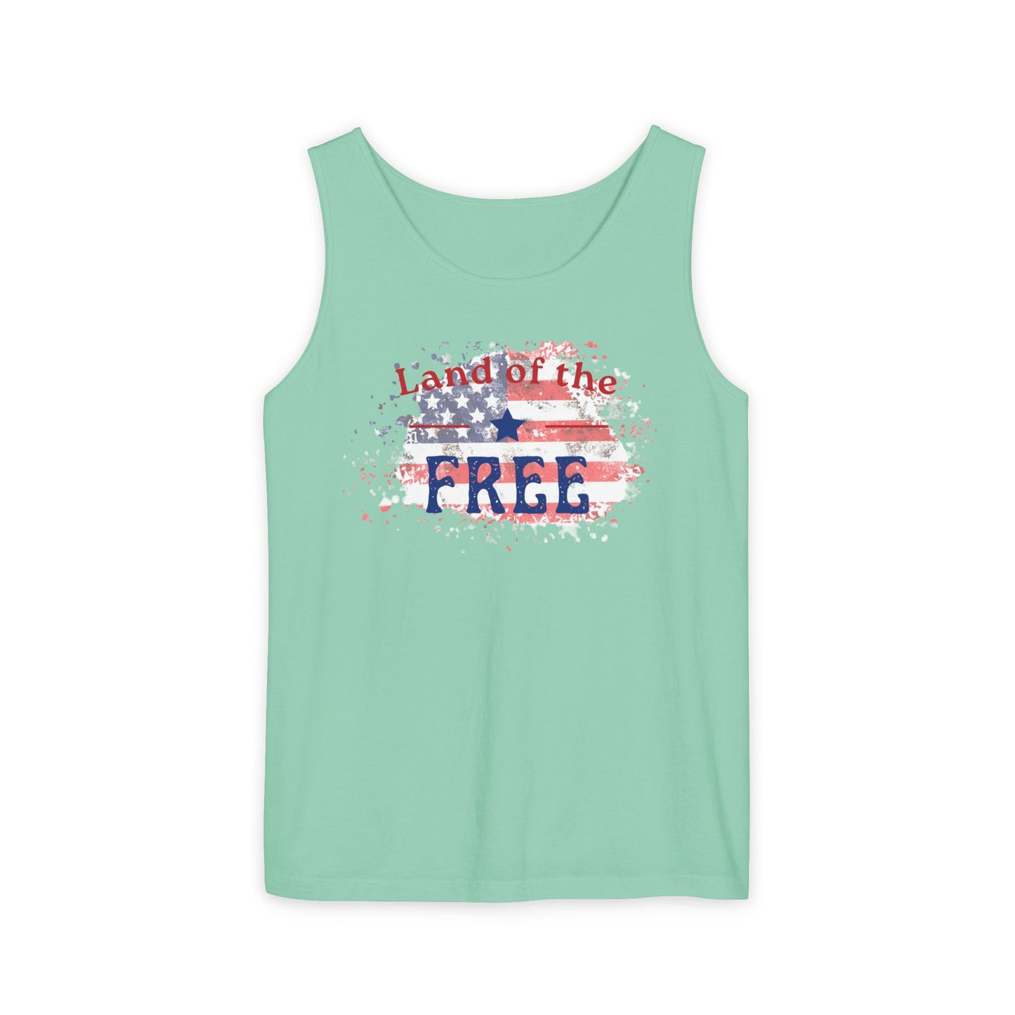 Land of the Free Tank Top | Soft Cotton Casual Wear