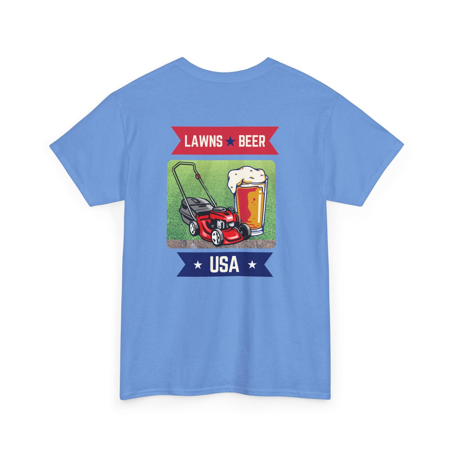 Lawns & Beer T-Shirt | Perfect Gift Idea