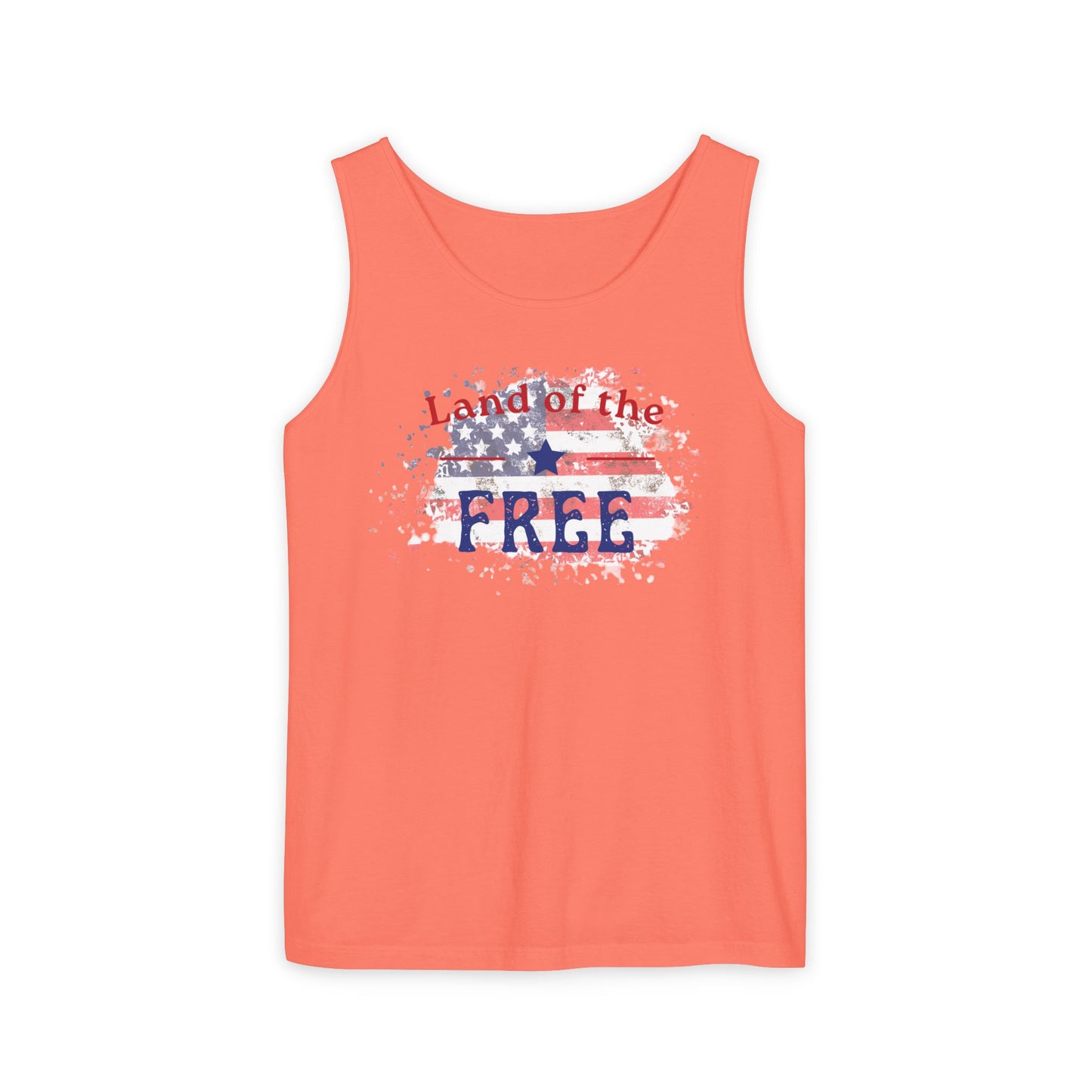 Land of the Free Tank Top | Soft Cotton Casual Wear