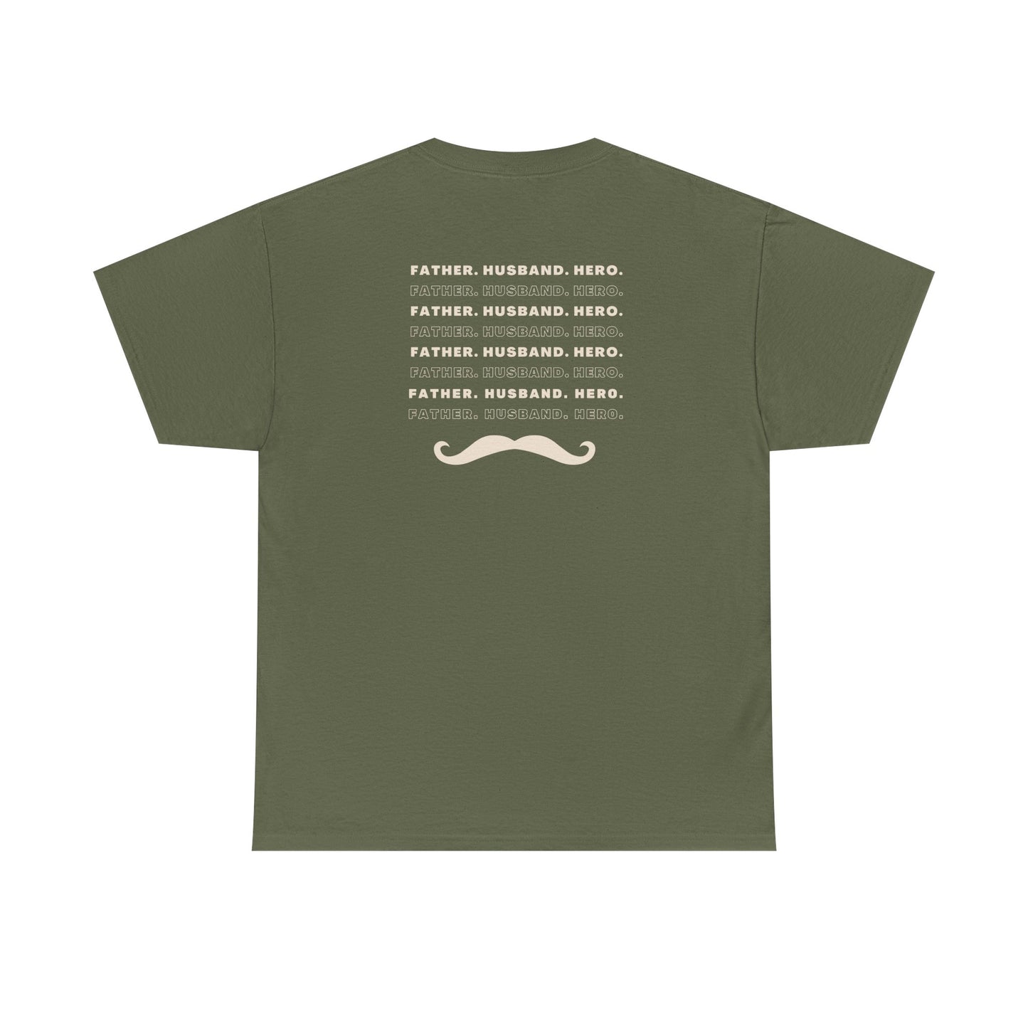 Father Husband Hero T-Shirt | Relaxed Fit Summer Top