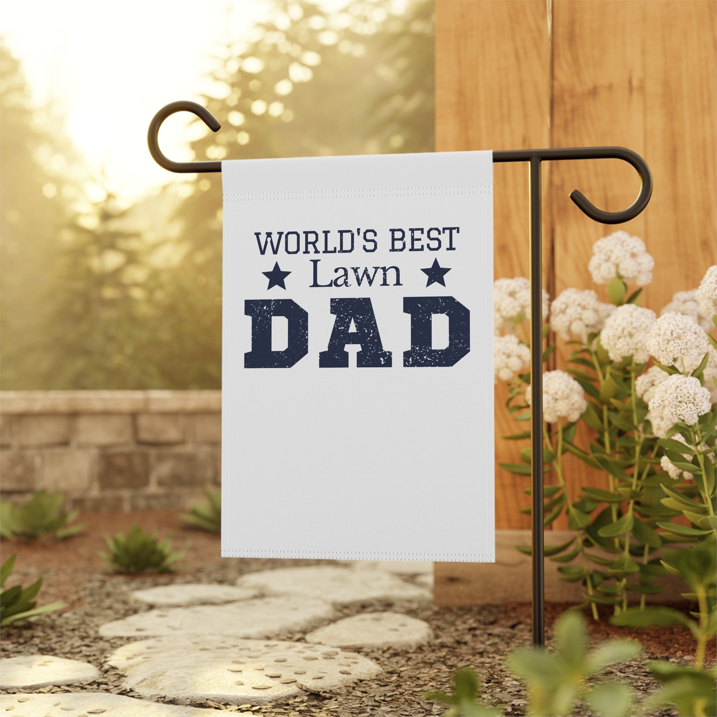 Worlds Best Lawn Dad Yard Sign