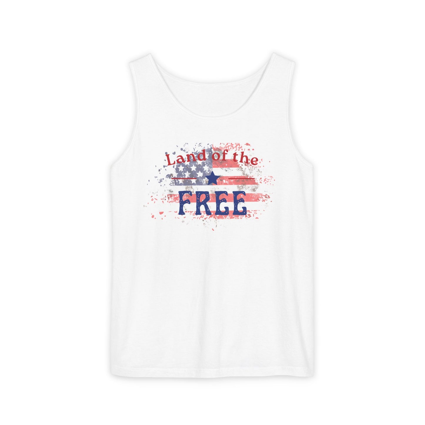 Land of the Free Tank Top | Soft Cotton Casual Wear