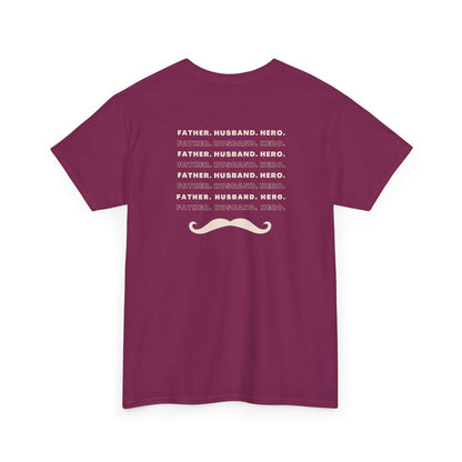 Father Husband Hero T-Shirt | Relaxed Fit Summer Top