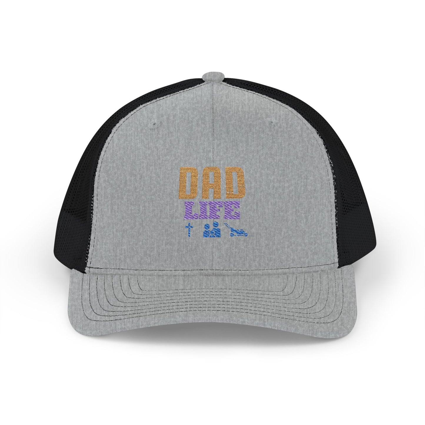 Dad Life Richardson 112 Snapback Hat | Custom Mowing Hat