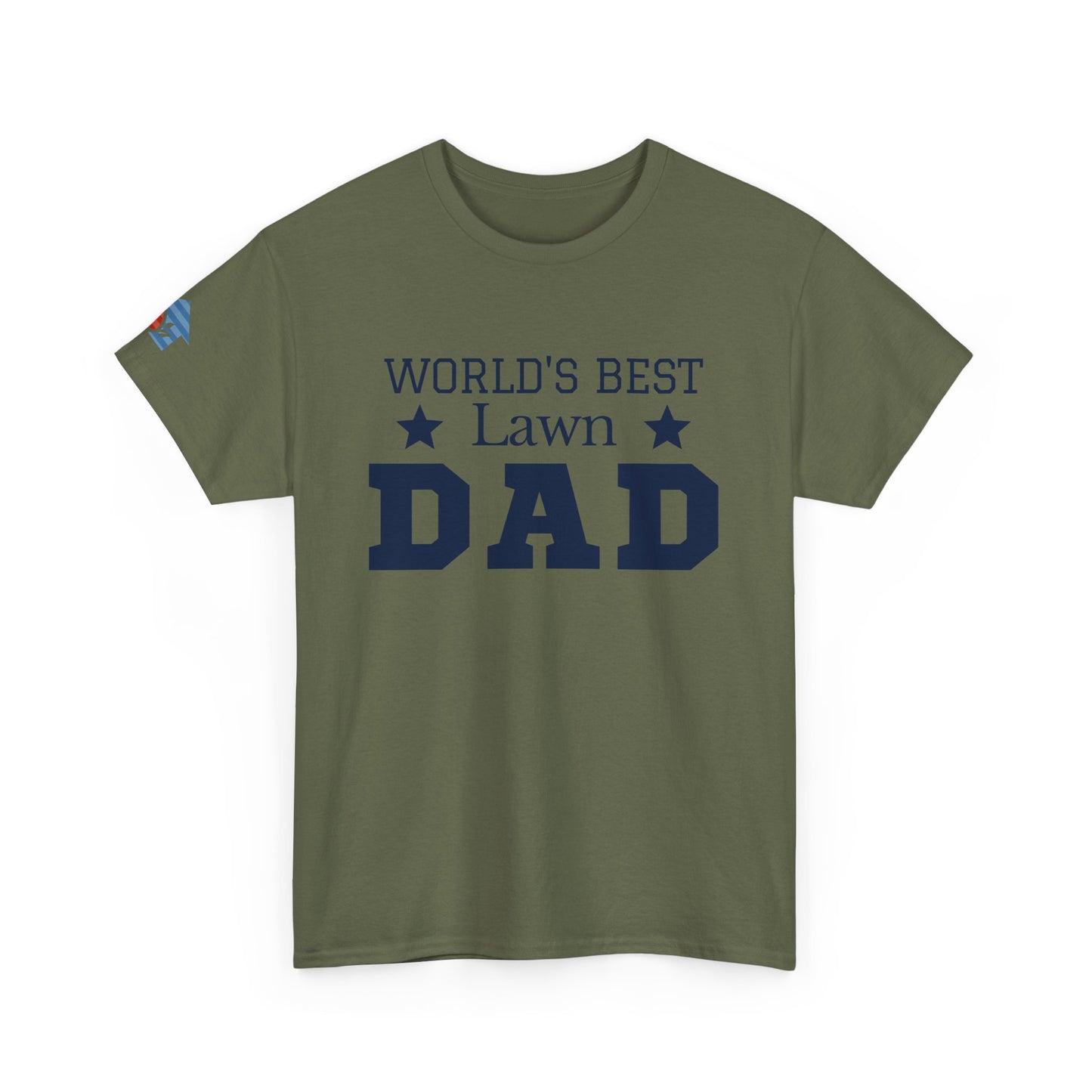 Worlds Best Lawn Dad T-Shirt | Perfect Gift Idea