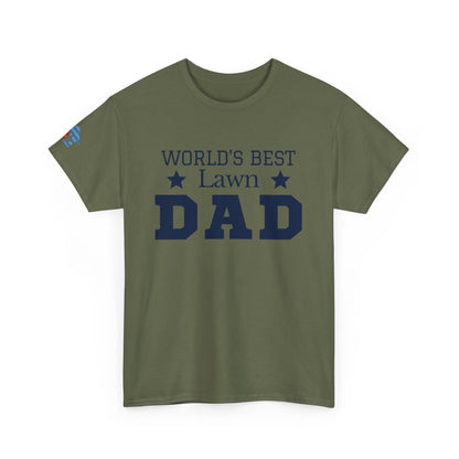 Worlds Best Lawn Dad T-Shirt | Perfect Gift Idea