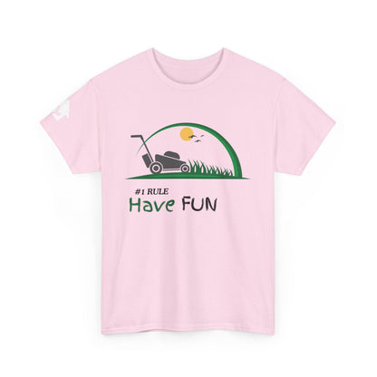 #1 Rule of Lawncare T-Shirt |Stylish Graphic Tee