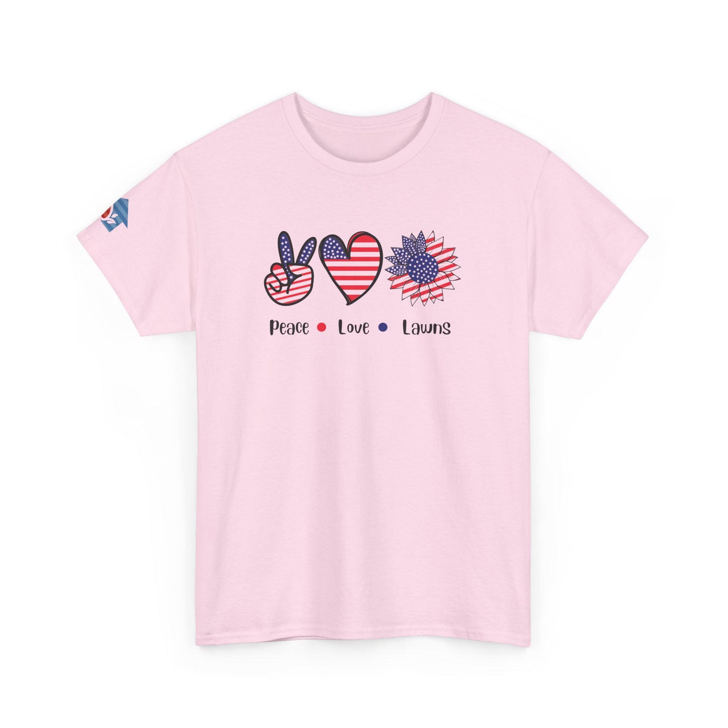 Peace Love Lawns T-Shirt | Stylish Graphic Tees
