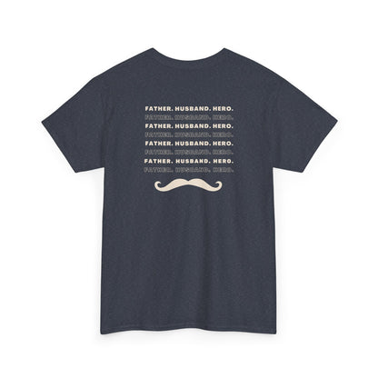 Father Husband Hero T-Shirt | Relaxed Fit Summer Top