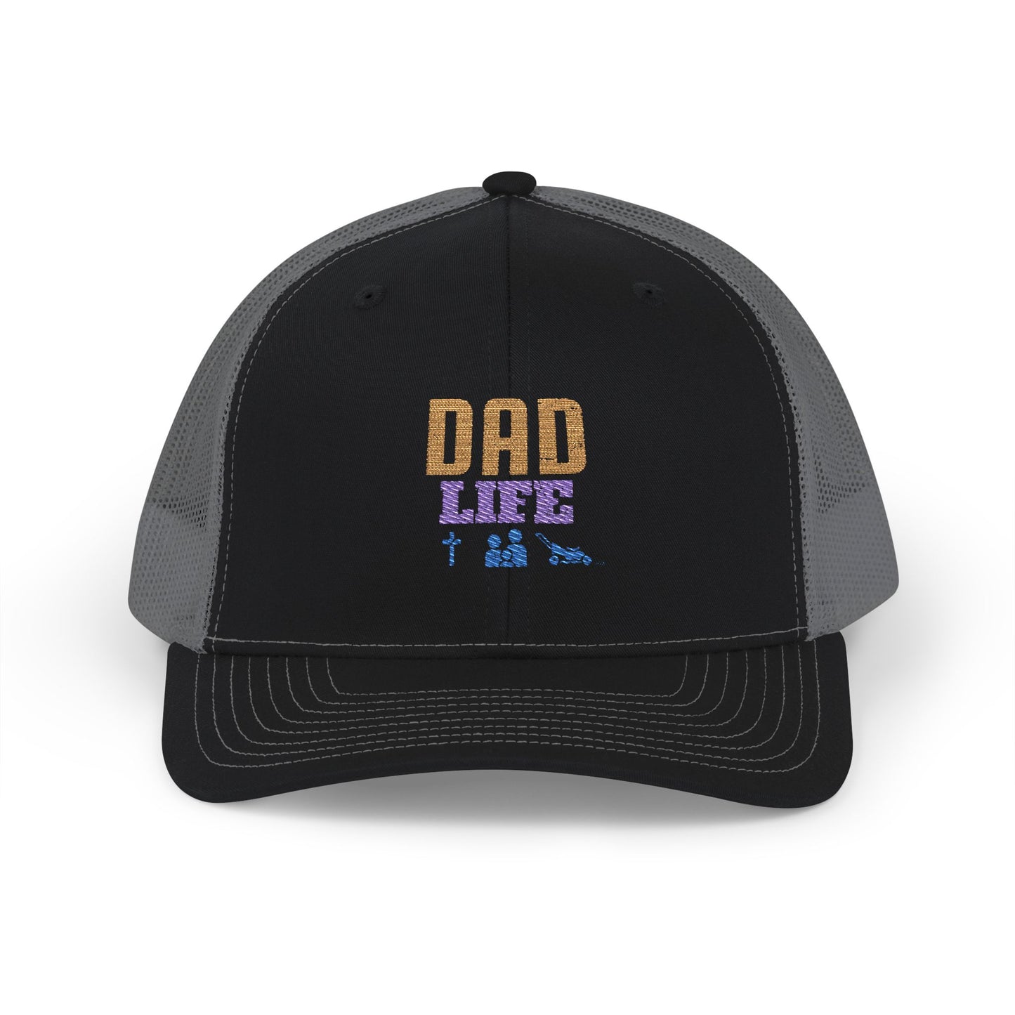 Dad Life Richardson 112 Snapback Hat | Custom Mowing Hat