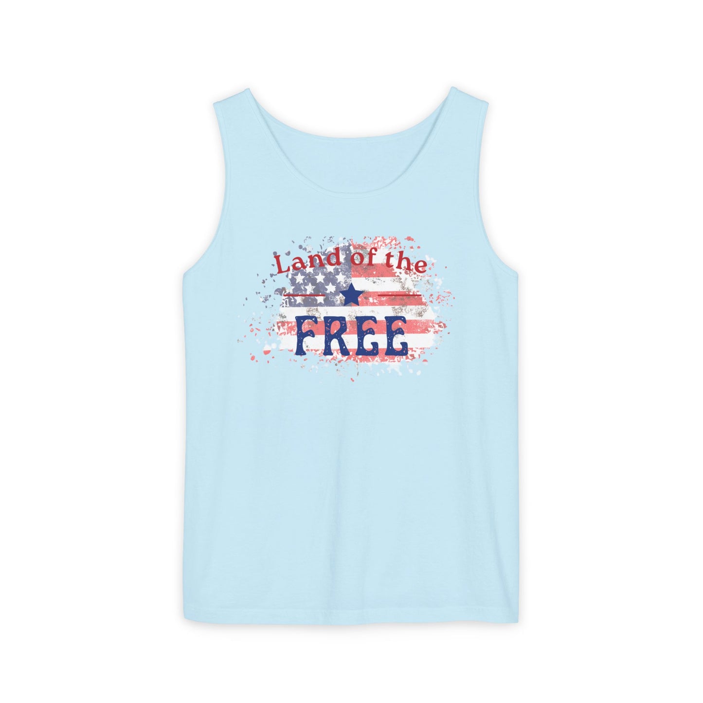 Land of the Free Tank Top | Soft Cotton Casual Wear