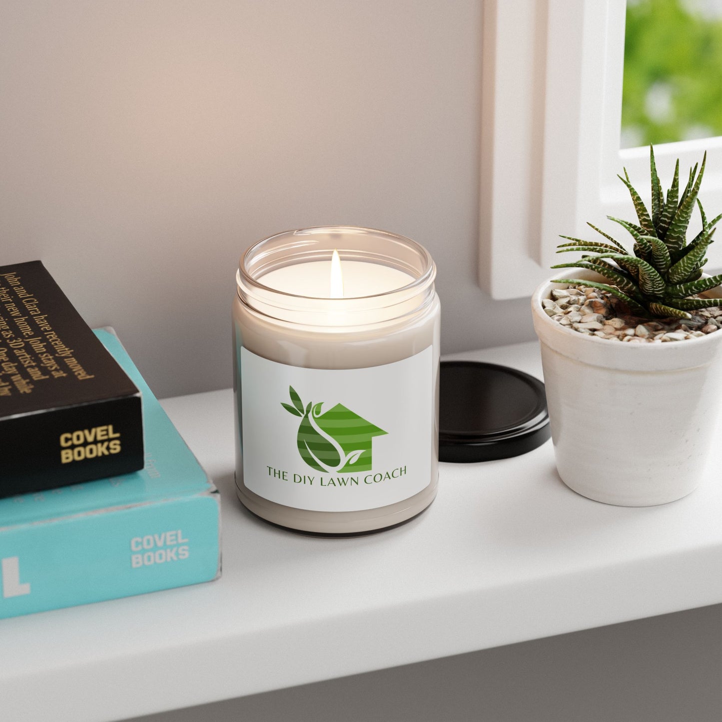 Eco-Friendly Scented Soy Candle | The DIY Lawn Coach | 9oz