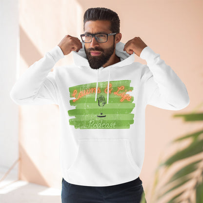 Lawns & Life Hoodie | Warm Fleece Hoodie for Winter