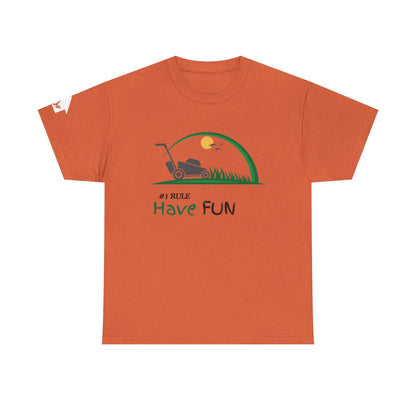 #1 Rule of Lawncare T-Shirt |Stylish Graphic Tee