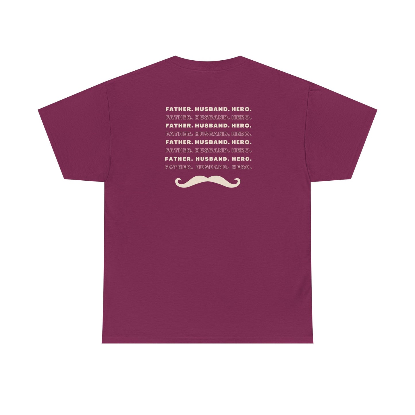 Father Husband Hero T-Shirt | Relaxed Fit Summer Top