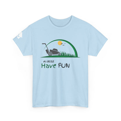 #1 Rule of Lawncare T-Shirt |Stylish Graphic Tee