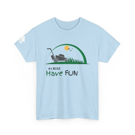 #1 Rule of Lawncare T-Shirt |Stylish Graphic Tee