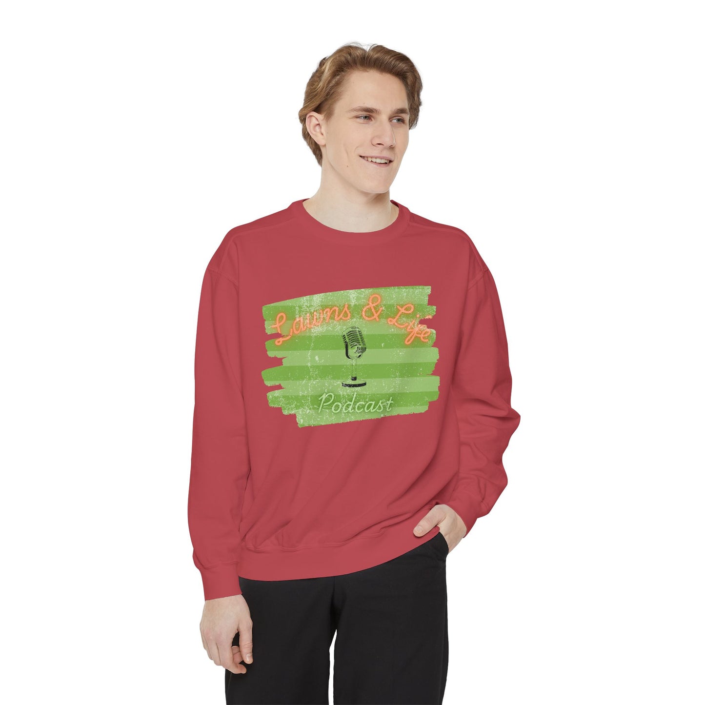 Lawns & Life Podcast Unisex Sweatshirt | Comfortable & Stylish for Casual Wear
