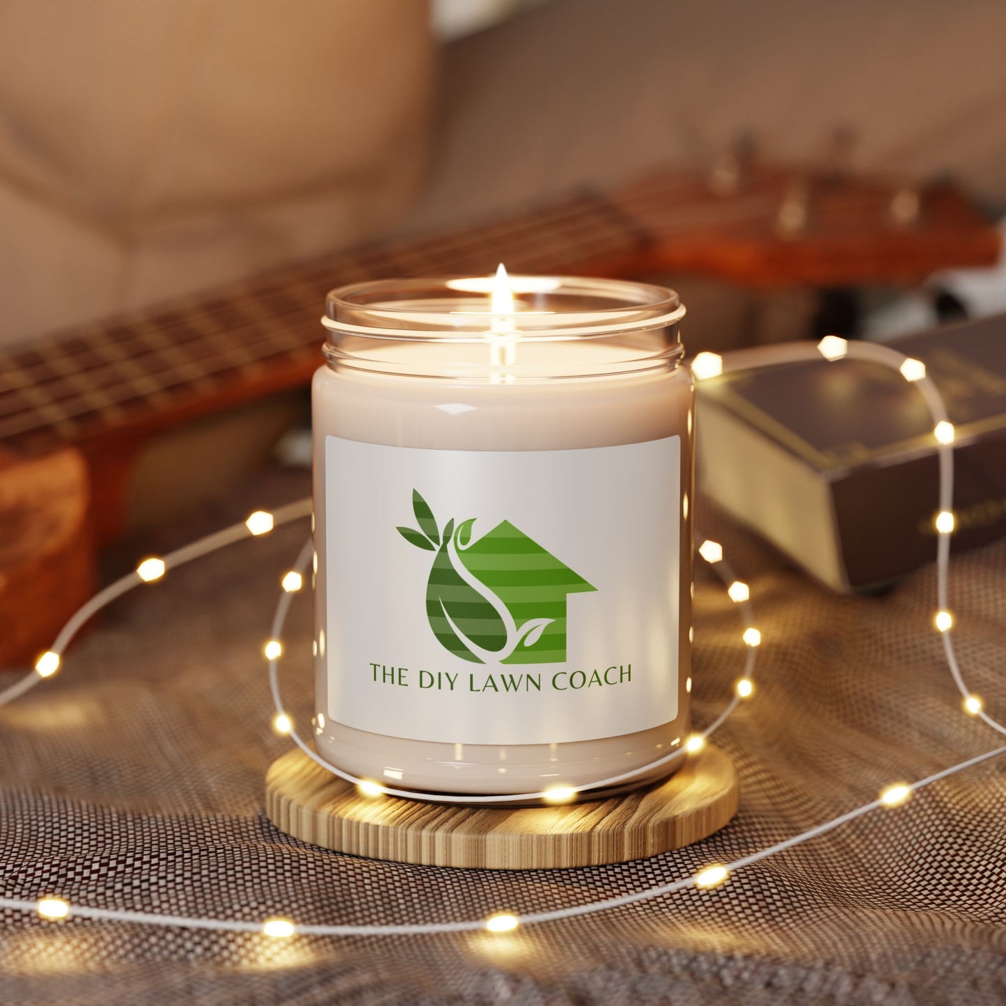 Eco-Friendly Scented Soy Candle | The DIY Lawn Coach | 9oz