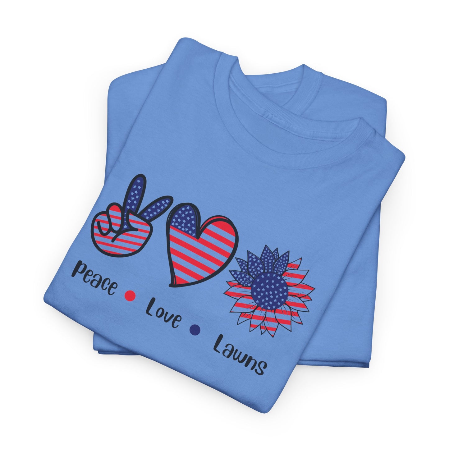 Peace Love Lawns T-Shirt | Stylish Graphic Tees
