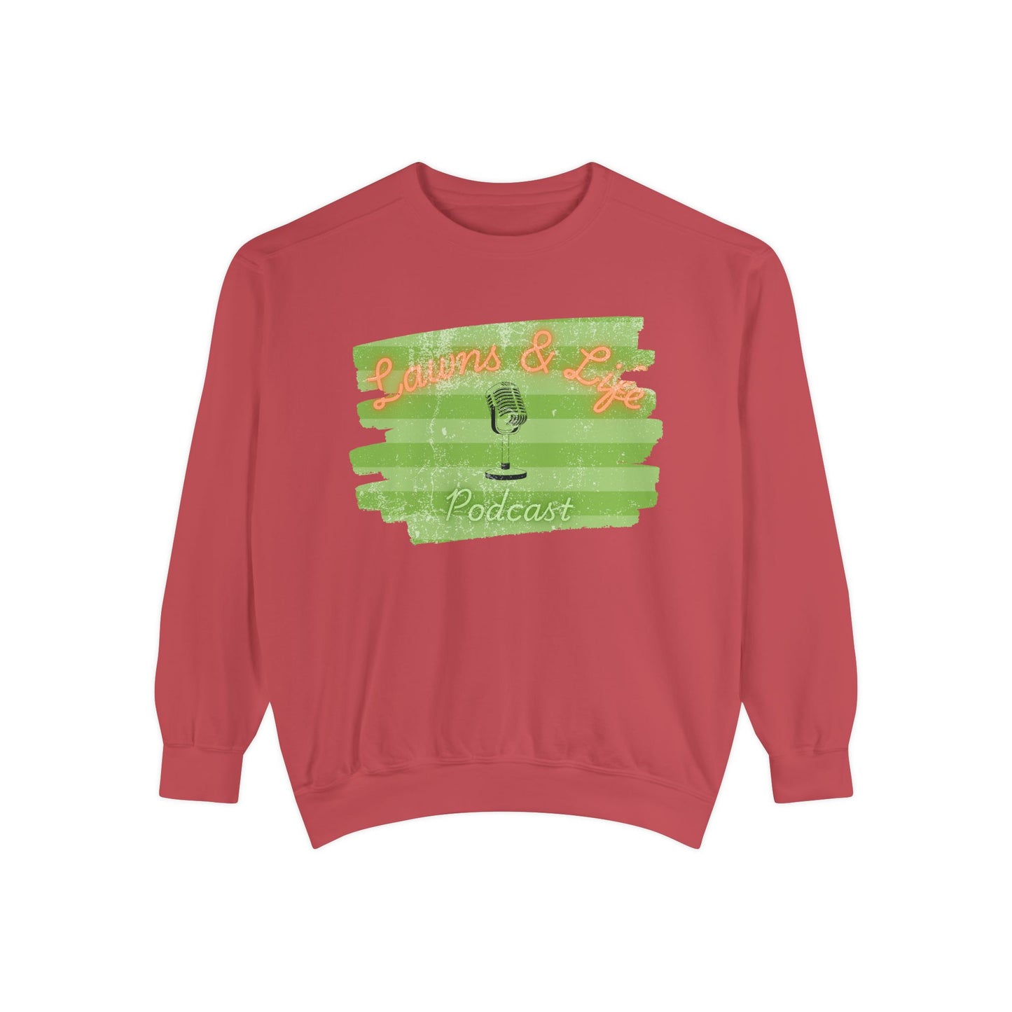 Lawns & Life Podcast Unisex Sweatshirt | Comfortable & Stylish for Casual Wear