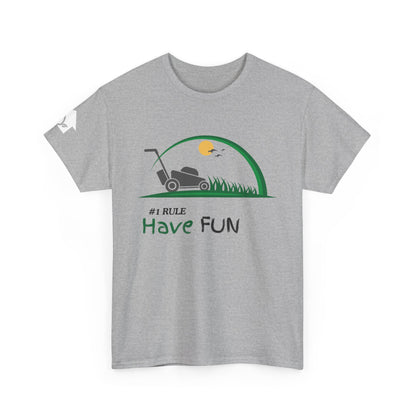 #1 Rule of Lawncare T-Shirt |Stylish Graphic Tee