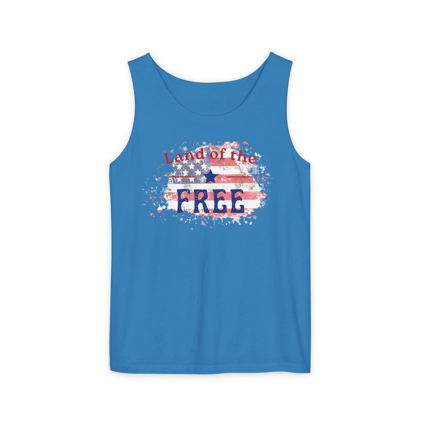 Land of the Free Tank Top | Soft Cotton Casual Wear