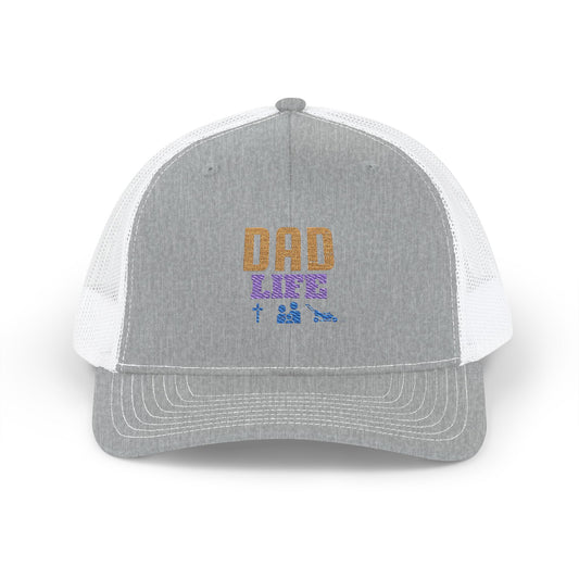Dad Life Richardson 112 Snapback Hat | Custom Mowing Hat