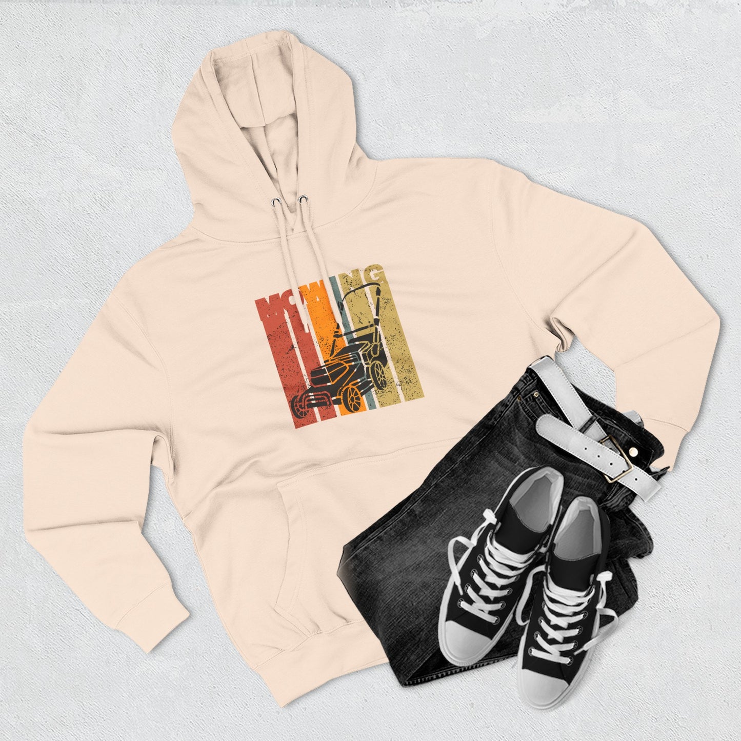 Mowing Hoodie | Comfortable Fleece Hoodie for Men and Women