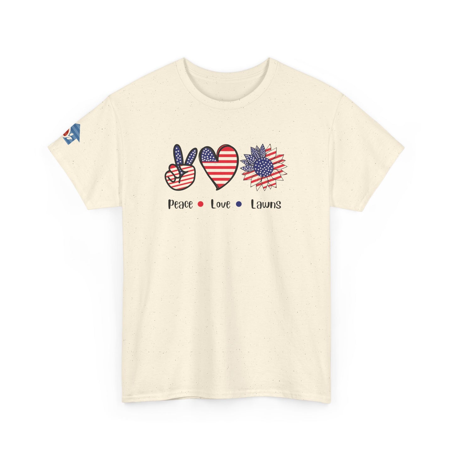 Peace Love Lawns T-Shirt | Stylish Graphic Tees