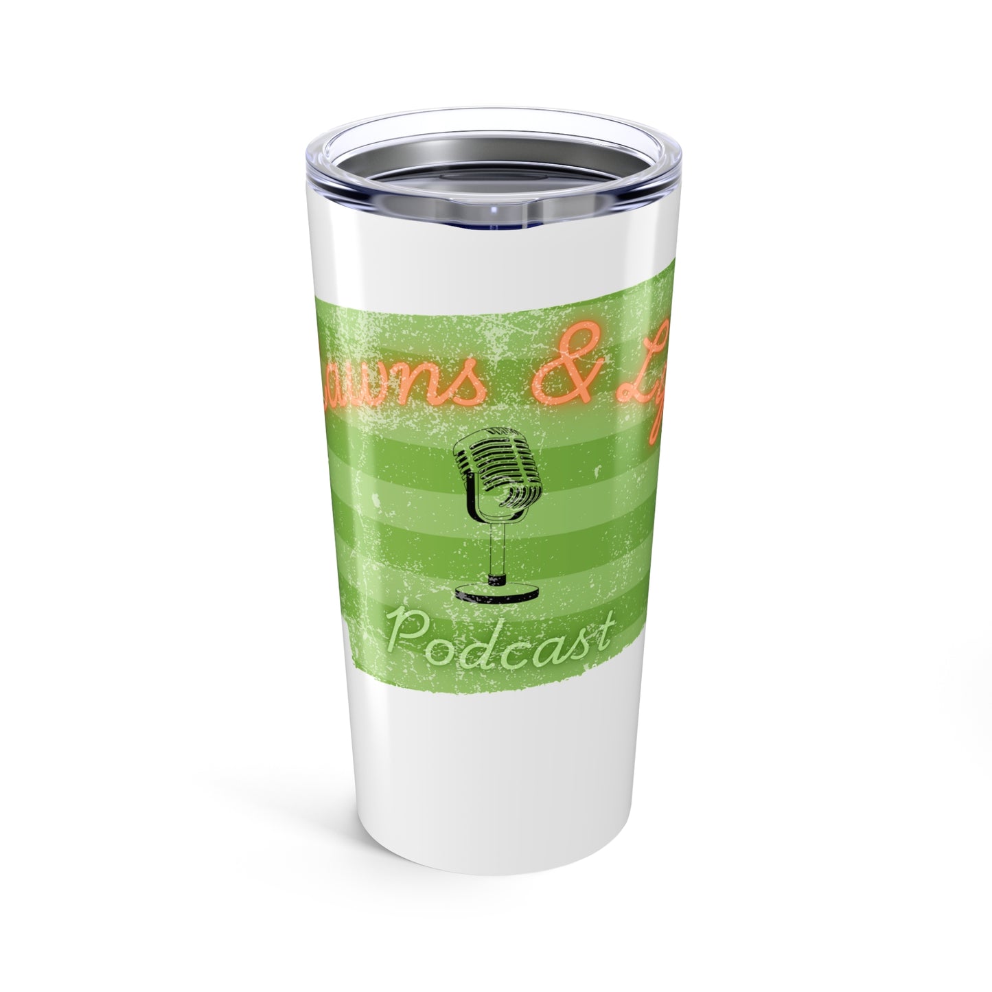 Lawns & Life Microphone 20oz Tumbler