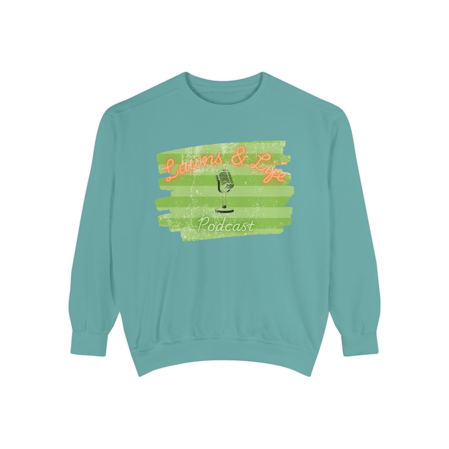 Lawns & Life Podcast Unisex Sweatshirt | Comfortable & Stylish for Casual Wear