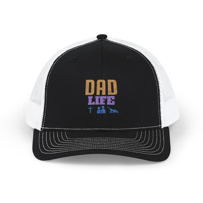 Dad Life Richardson 112 Snapback Hat | Custom Mowing Hat