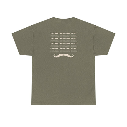 Father Husband Hero T-Shirt | Relaxed Fit Summer Top