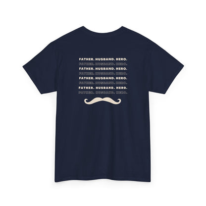Father Husband Hero T-Shirt | Relaxed Fit Summer Top
