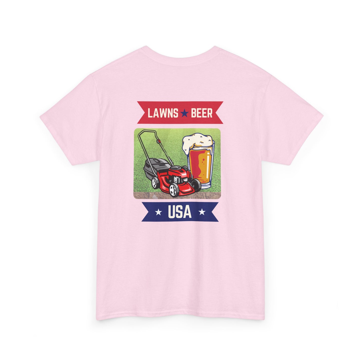 Lawns & Beer T-Shirt | Perfect Gift Idea