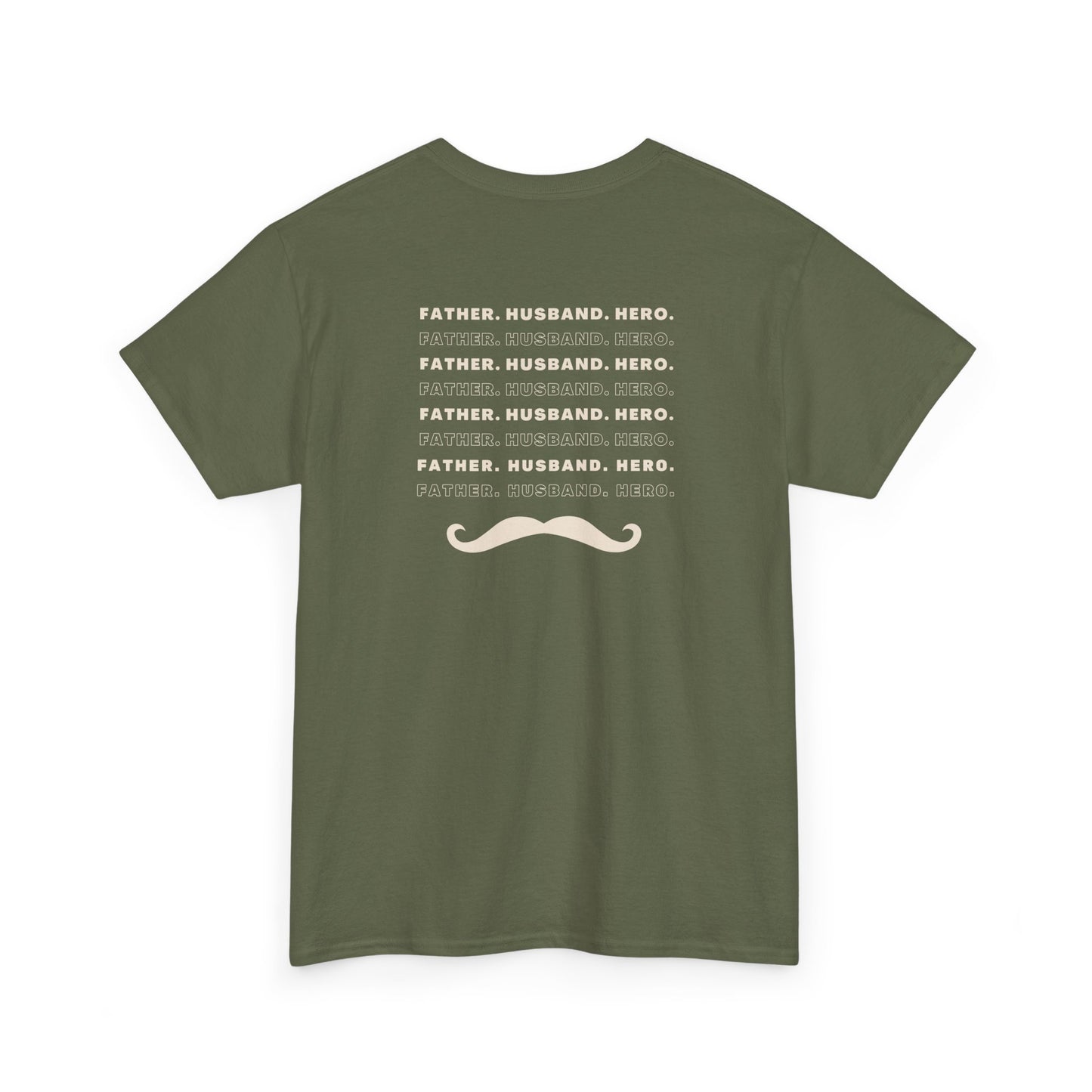 Father Husband Hero T-Shirt | Relaxed Fit Summer Top