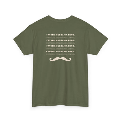 Father Husband Hero T-Shirt | Relaxed Fit Summer Top