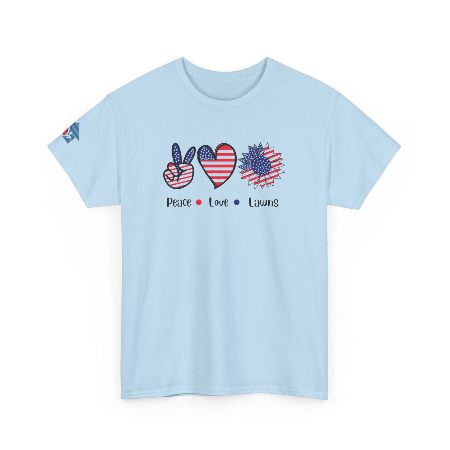 Peace Love Lawns T-Shirt | Stylish Graphic Tees