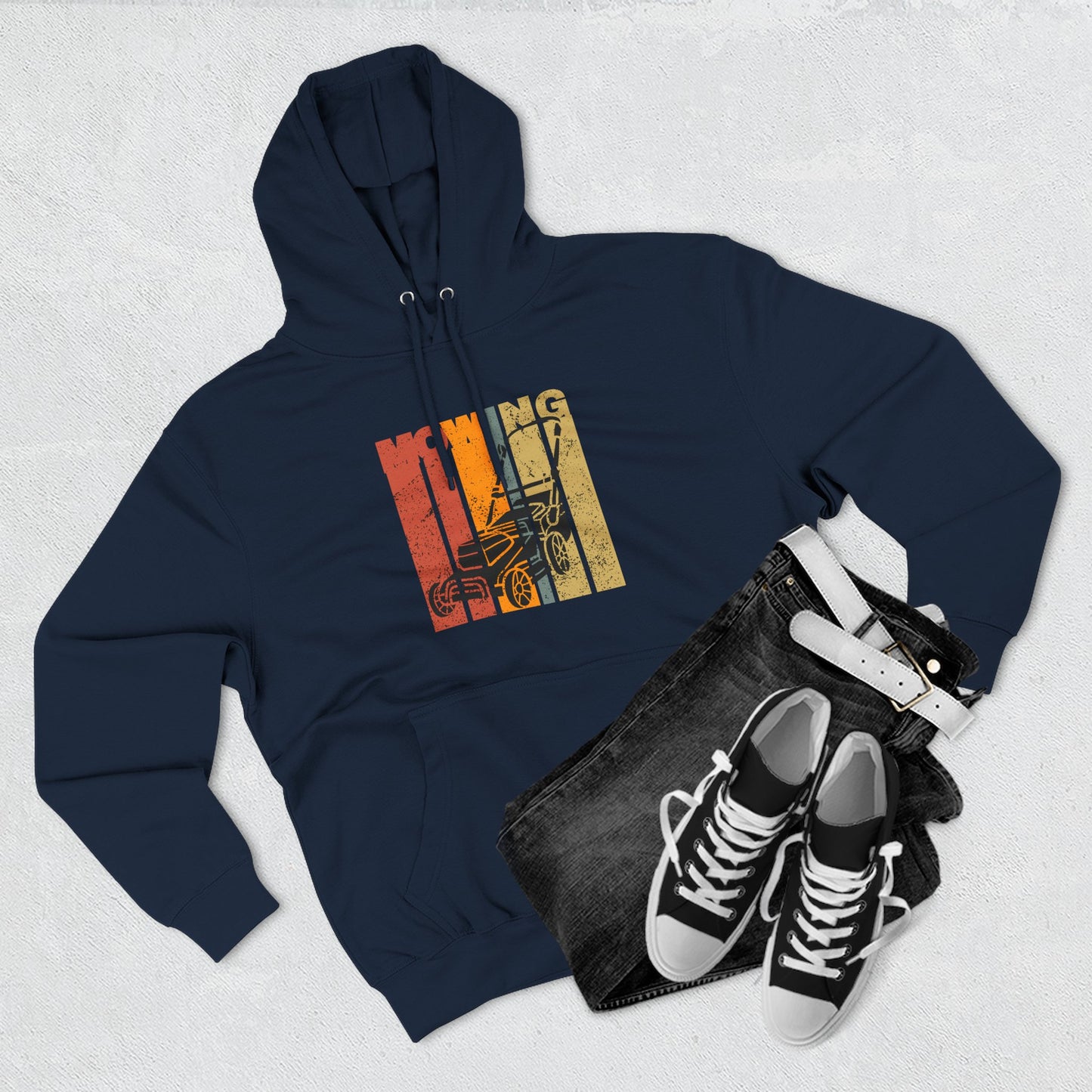 Mowing Hoodie | Comfortable Fleece Hoodie for Men and Women