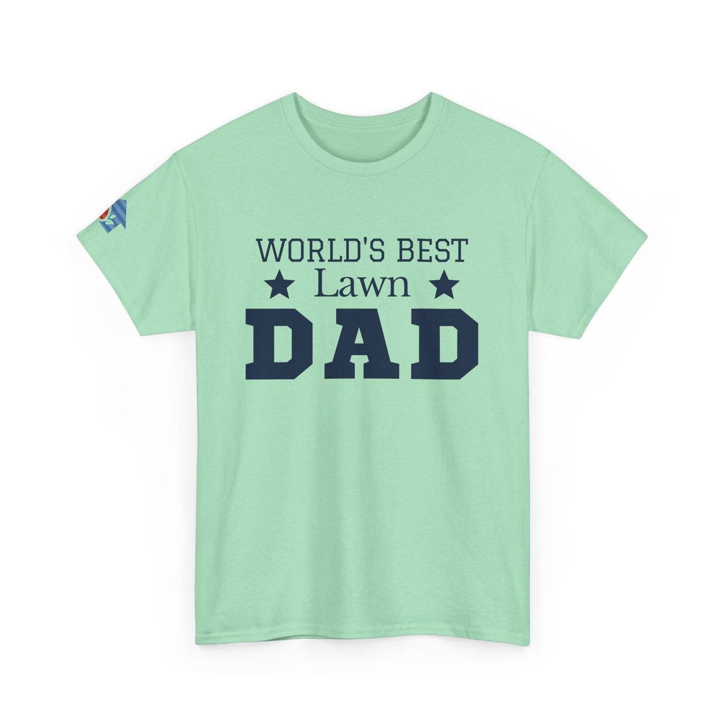 Worlds Best Lawn Dad T-Shirt | Perfect Gift Idea
