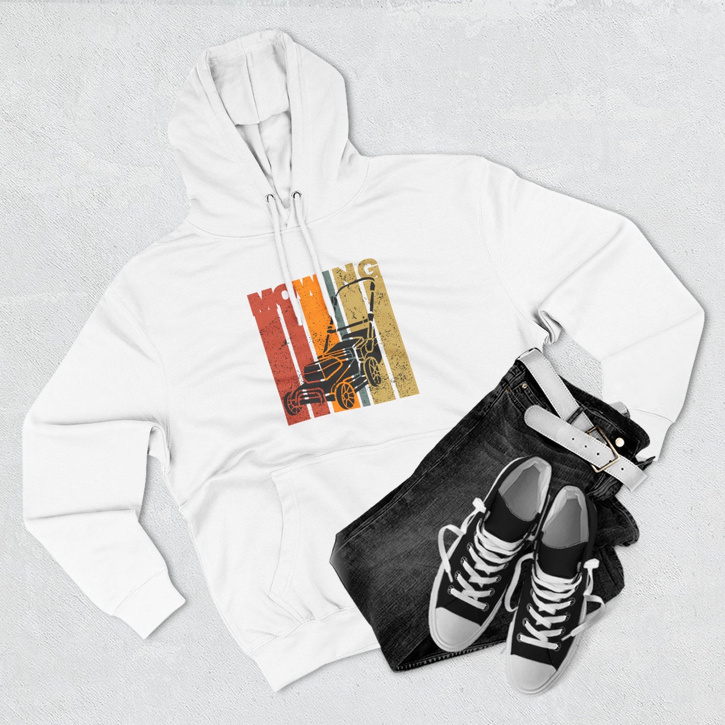 Mowing Hoodie | Comfortable Fleece Hoodie for Men and Women