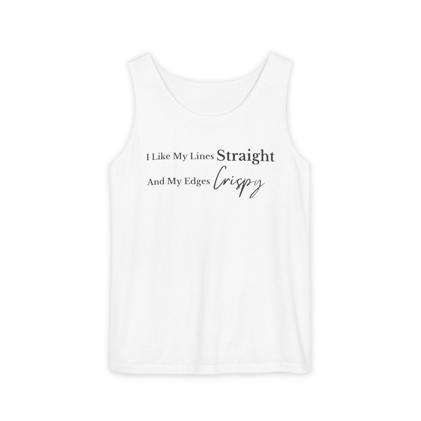 Straight & Crispy Tank Top | Versatile Everyday Tan
