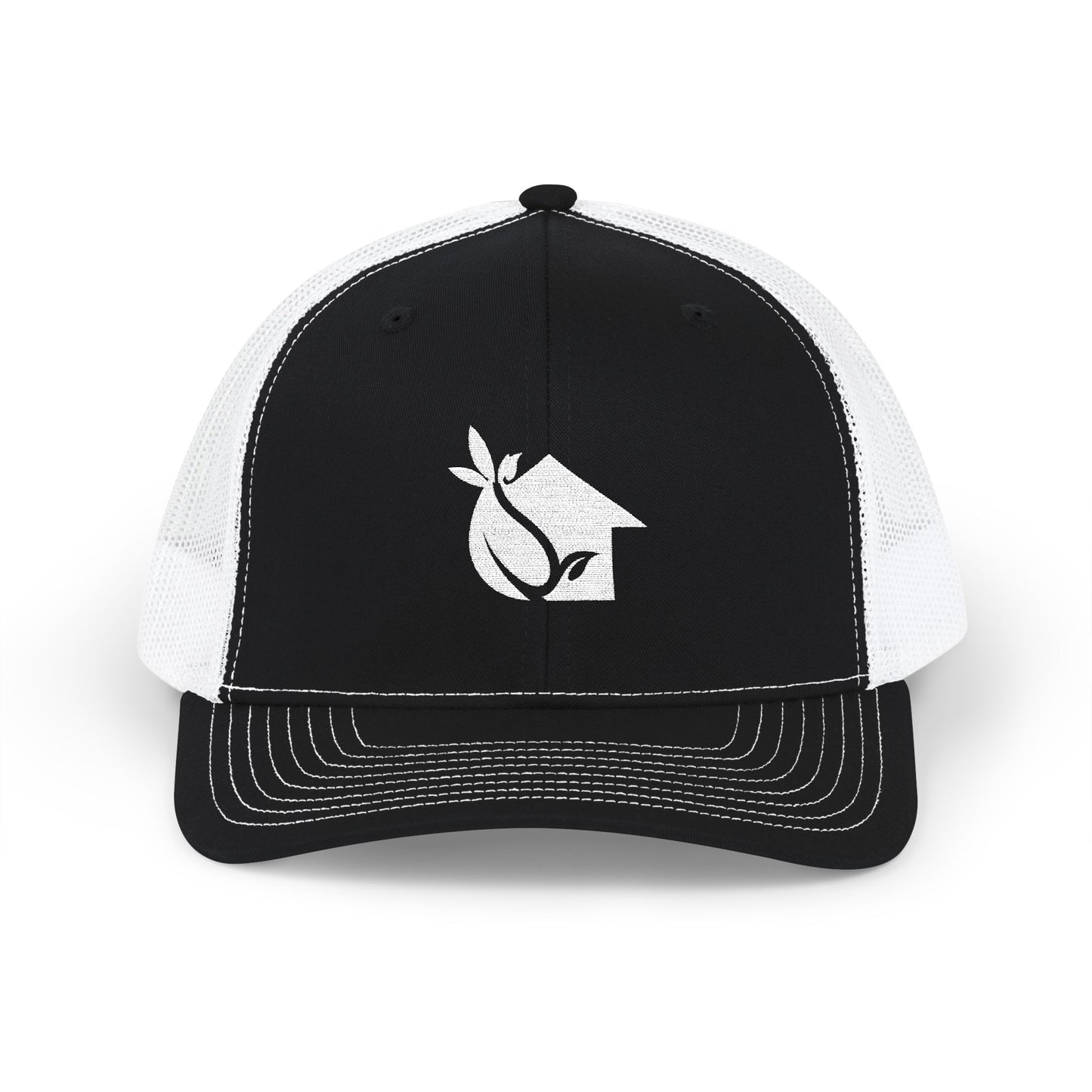 DIY Lawn Coach White Richardson 112 Snapback Hat | Custom Mowing Hat