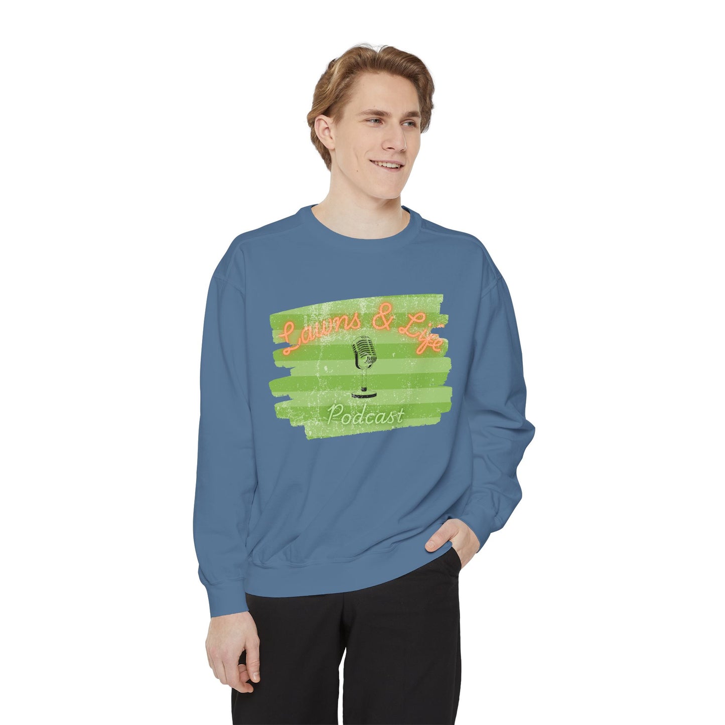 Lawns & Life Podcast Unisex Sweatshirt | Comfortable & Stylish for Casual Wear
