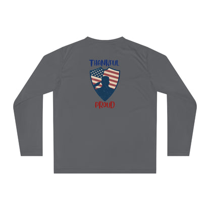 Thankful & Proud Performance Long Sleeve Shirt
