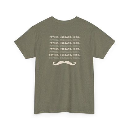 Father Husband Hero T-Shirt | Relaxed Fit Summer Top